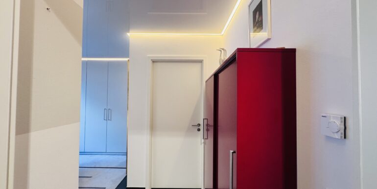 Blick zum Schlafzimmer